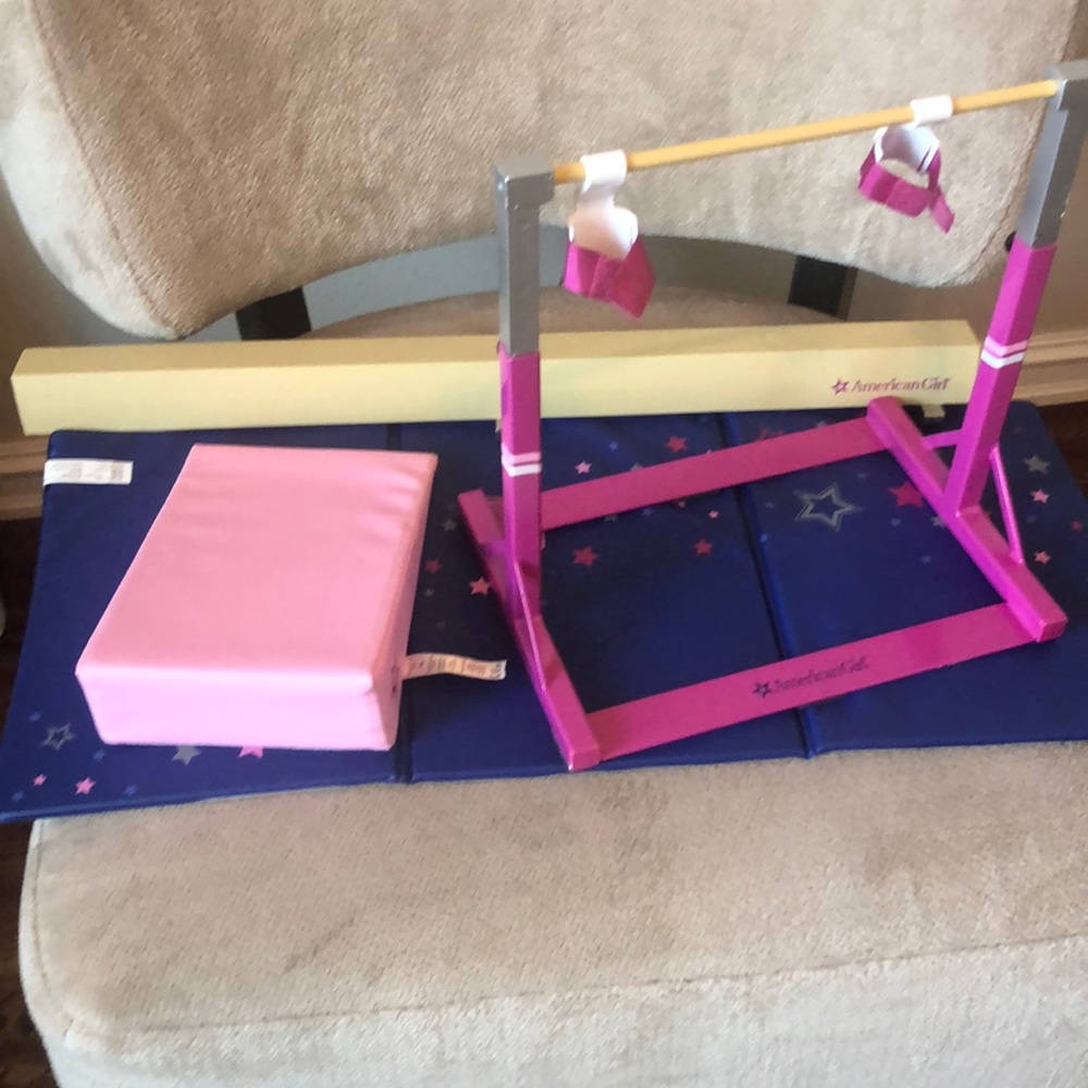 American Girl Gymnastics Set
